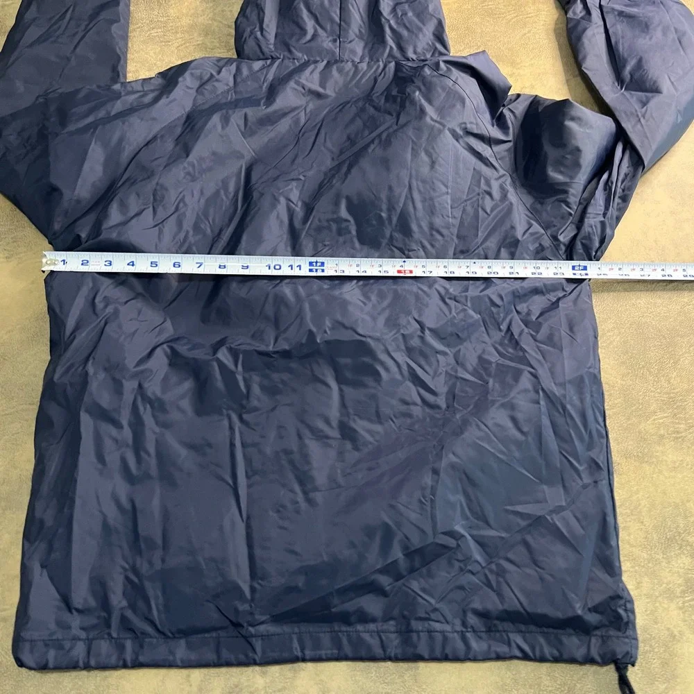 Charles River Anorak Jacket Mens Medium Navy Notre Dame Band Fighting Irish